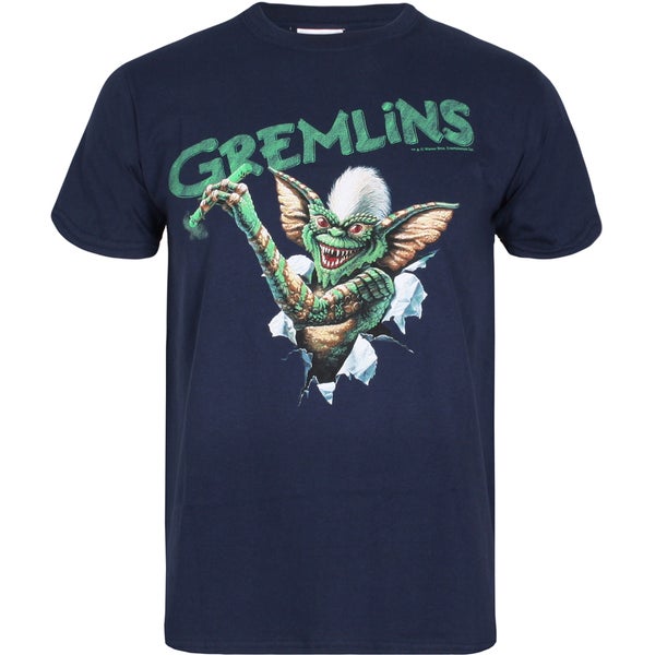 Gremlins Crayon Heren T-Shirt - Navy