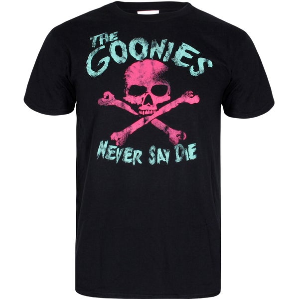 Goonies Skull Heren T-Shirt - Zwart