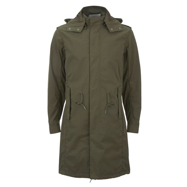 Selected Homme Men's Iconic Fishtail Parka - Olive Night