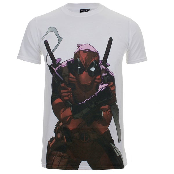 Deadpool Character Heren T-Shirt - Wit