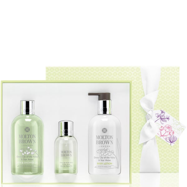 Molton Brown Dewy Lily of the Valley & Star Anise Fragrance Gift Set