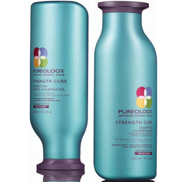 Pureology Strength Cure duo Shampoing et apres-shampoing