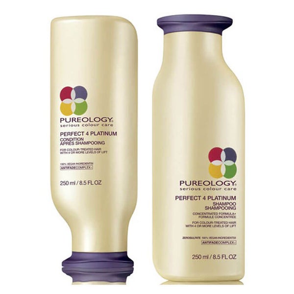 Pureology Perfect 4 Platinum Shampoo and Conditioner (250ml)