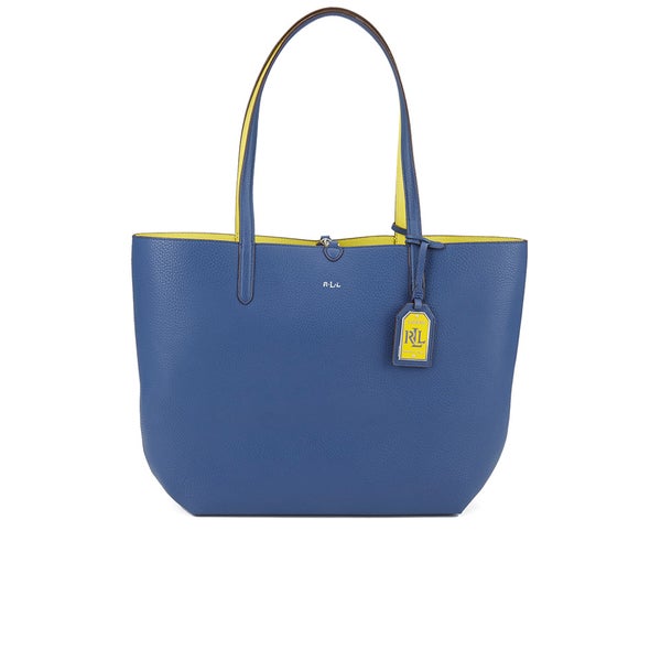 Lauren Ralph Lauren Women's Milford Olivia Reversible Tote Bag - Washed Indigo