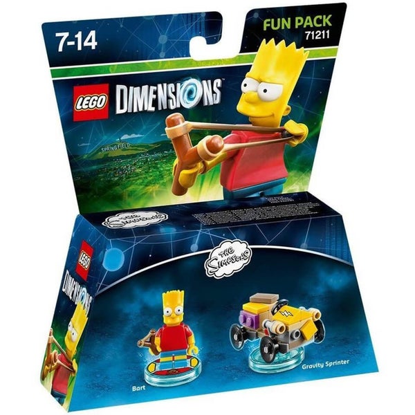 LEGO Dimensions The Simpsons Bart Fun Pack