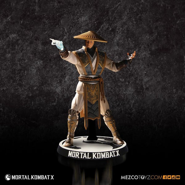 Mezco Mortal Kombat X Raiden 4 Inch Action Figure