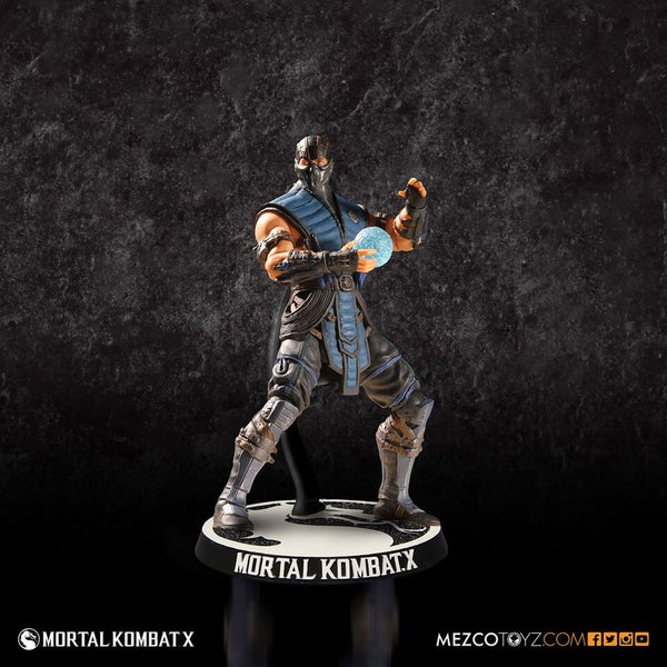 Mezco Mortal Kombat X Sub Zero 4 Inch Action Figure