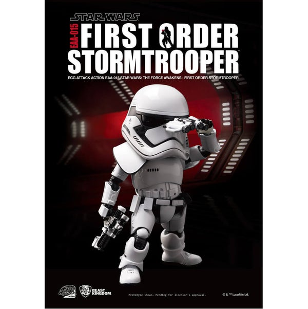 Beast Kingdom Star Wars The Force Awakens Egg Attack First Order Stormtrooper 6 Inch Figure