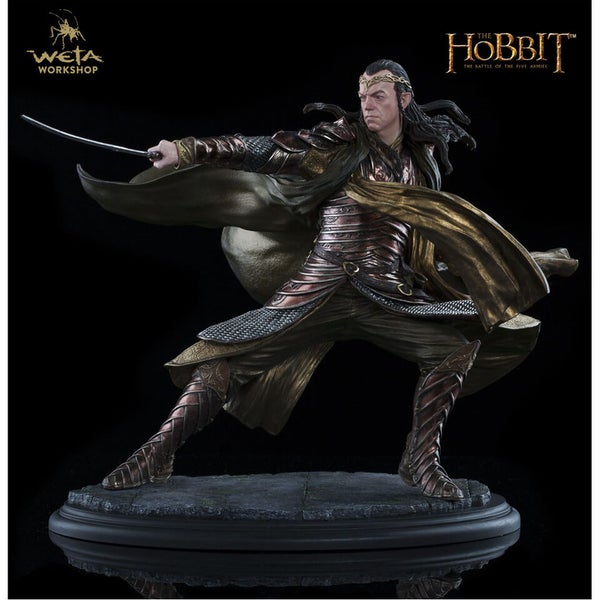 Weta Collectables The Hobbit The Battle of The Five Armies Statue Lord Elrond At Dol Guldur 4 Inch Statue