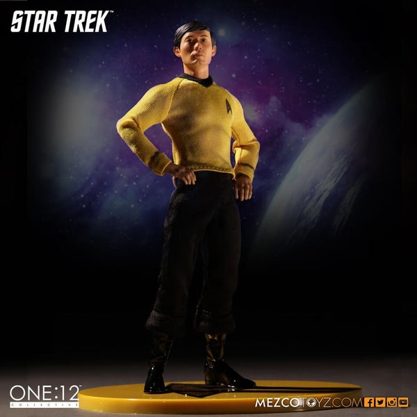 Mezco Star Trek Sulu 6 Inch Figure