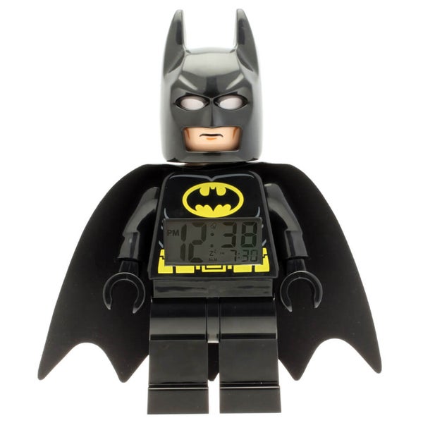 LEGO DC Comics Super Heroes Batman Mini Figure Clock