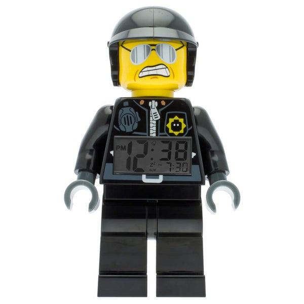 LEGO Movie Bad Cop Mini Figure clock
