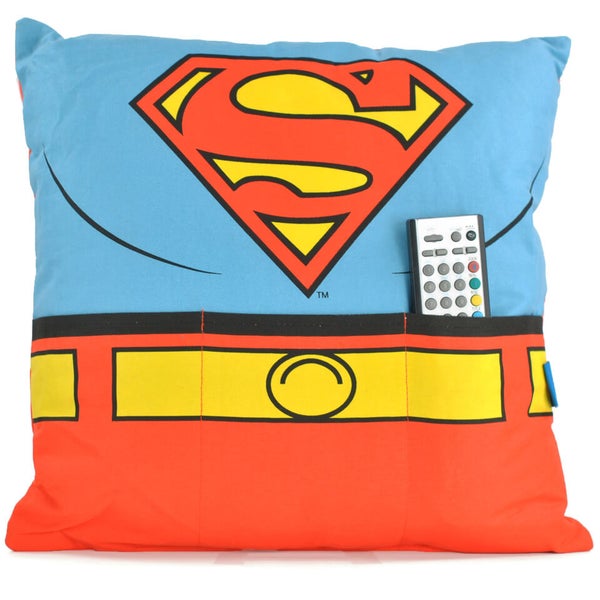 DC Comics Superman Cushion with Pockets