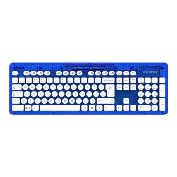Rock Candy Wireless Keyboard - Blueberry Boom
