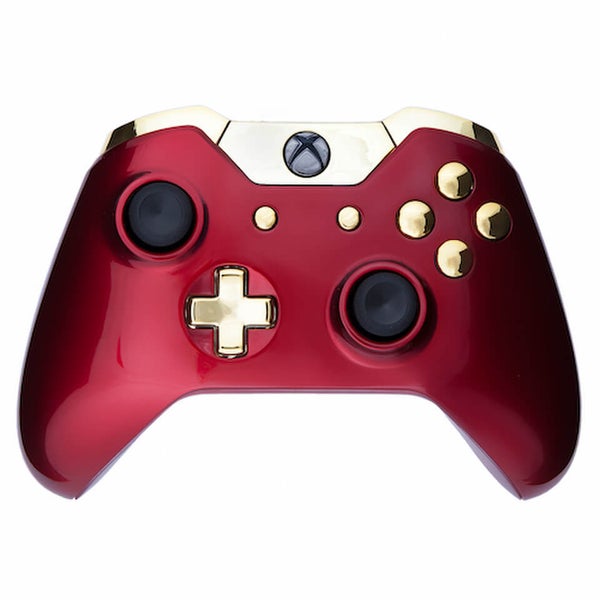 Custom Controllers Xbox One Wireless Custom Controller - Crimson Red & Gold