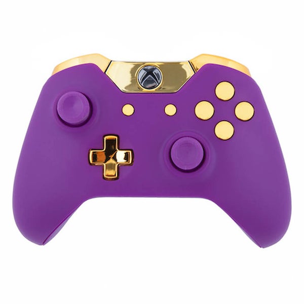 Xbox One Wireless Custom Controller - Matte Purple & Gold