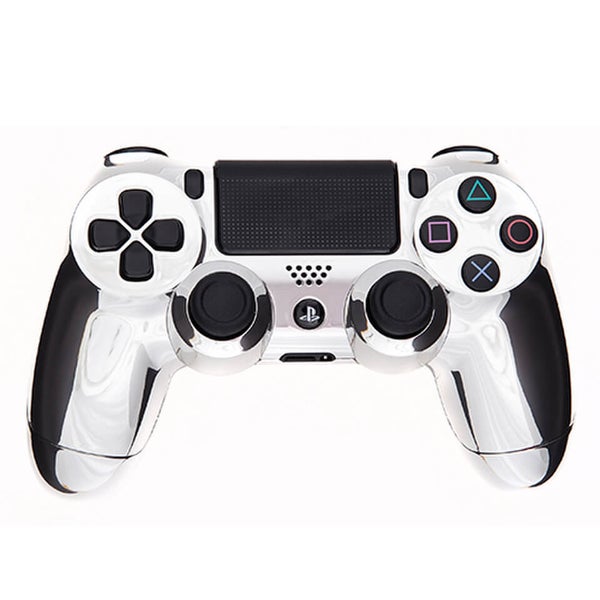 PlayStation DualShock 4 Custom Controller - Chrome Silver