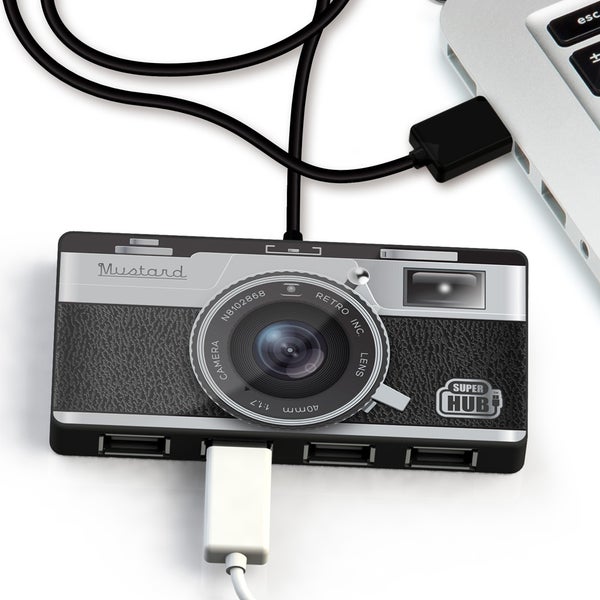Superhubs Kamera 4 Punkt USB Hub