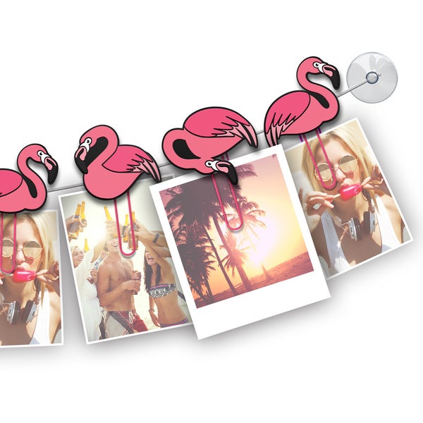 Clipit Flamingos Picture Hanger