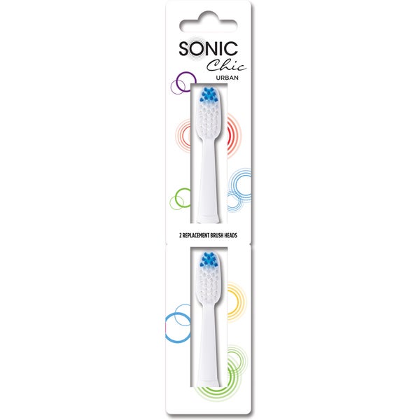 Têtes de rechange brosse à dents électrique URBAN Sonic Chic