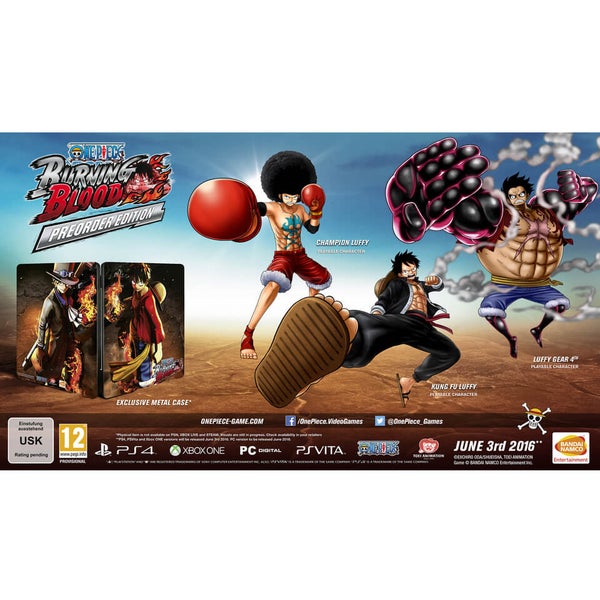 One Piece Burning Blood - Limited Pre-Order Edition