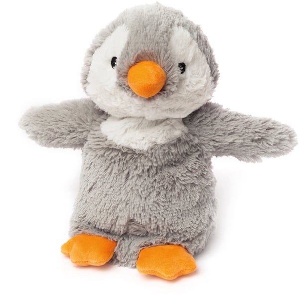 Cozy Heatable Plush Grey Penguin