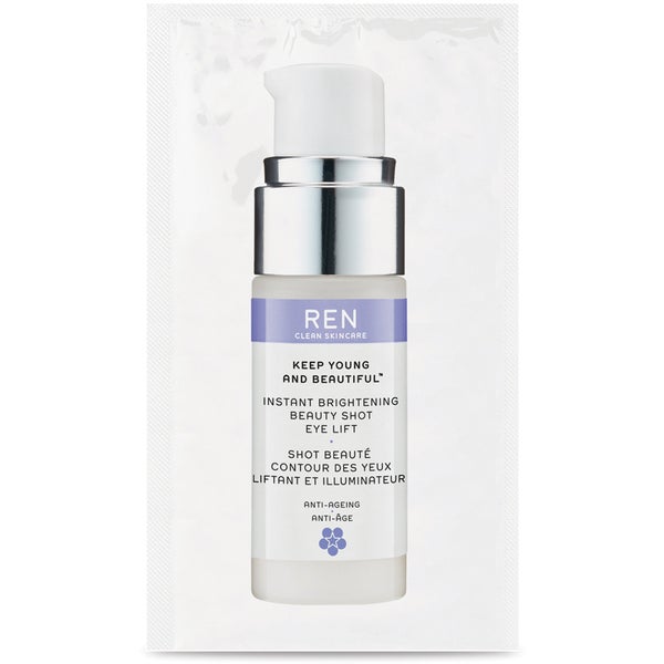 Ren Keep Young and Beautiful Instant Brightening Beauty Shot Eye Lift 0.3ml (Free Gift)