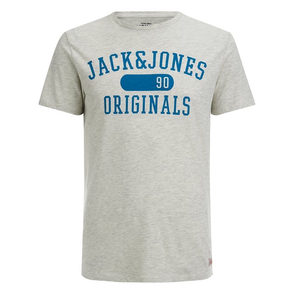 Jack & Jones Men's Seek T-Shirt - Treated White