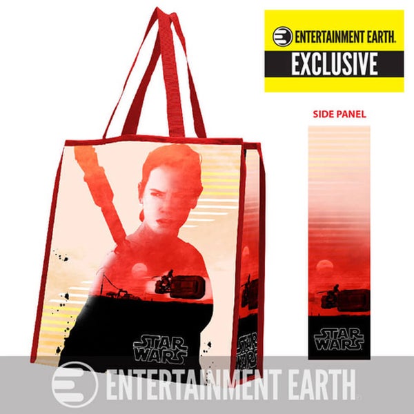 Star Wars The Force Awakens Rey Entertainment Earth Exclusive Tote Bag