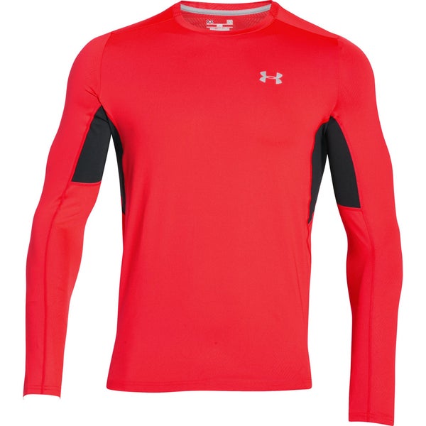 Under Armour Men's CoolSwitch Run Long Sleeve Top - Red