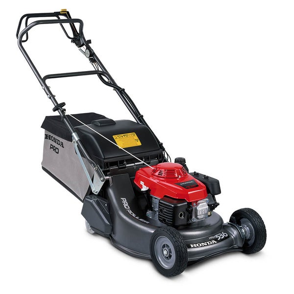 HRH 536 QX Self-propelled Petrol Lawn Mower with Rear Roller