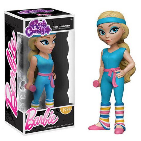 Barbie 1984 Gym Rock Candy Vinyl Figuur