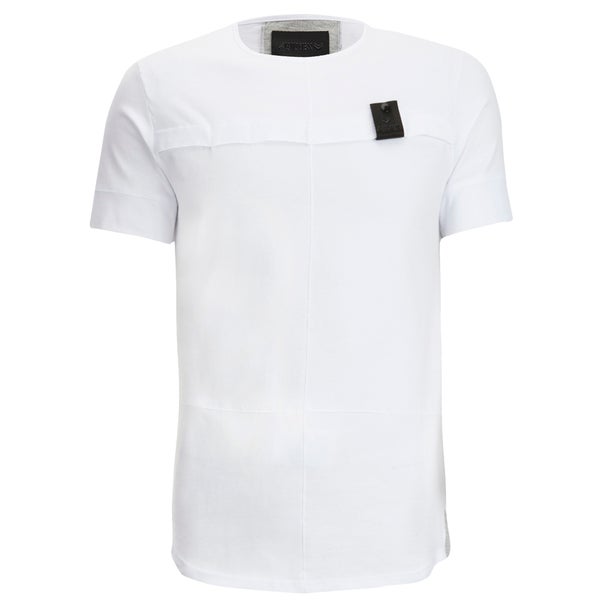 T-Shirt Homme Long "Aim" 4Bidden - Blanc