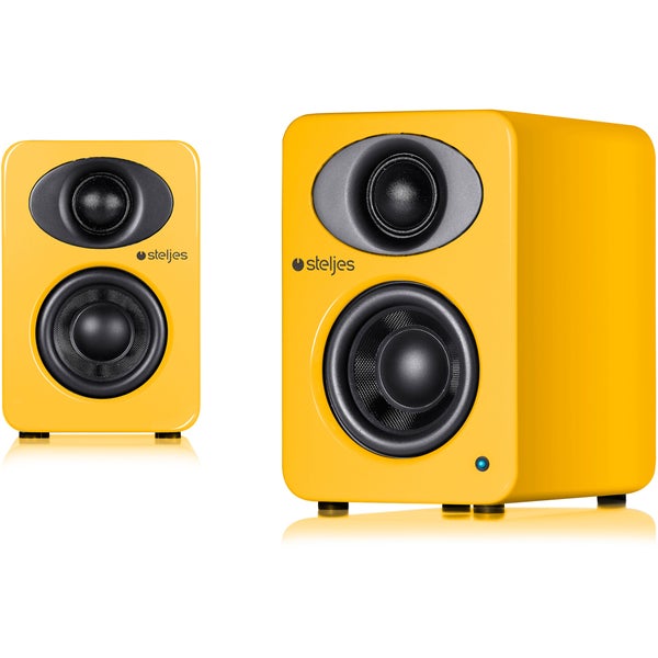 Steljes Audio NS1  Bluetooth Duo Speakers  - Solar Yellow