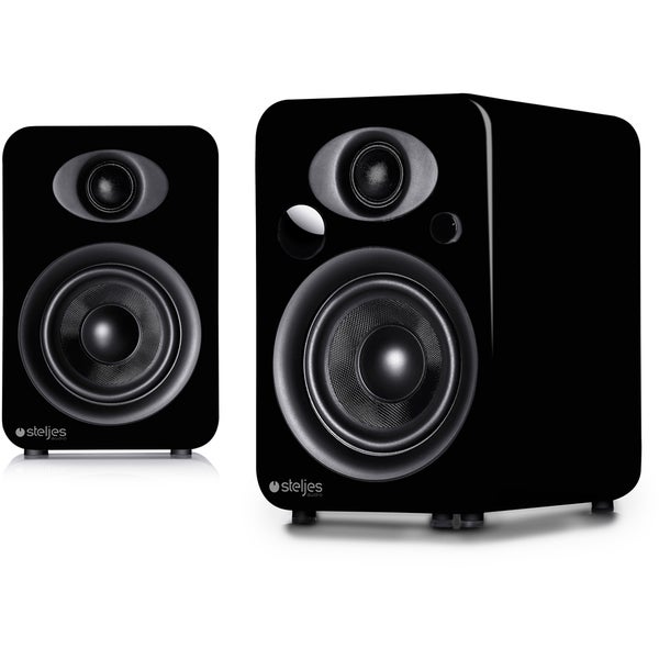 Steljes Audio NS3  Bluetooth Duo Speakers  - Coal Black