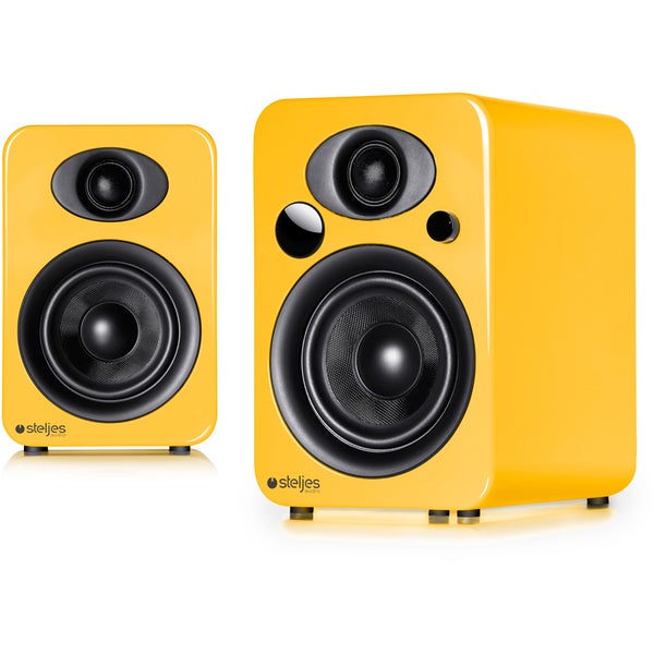 Steljes Audio NS3  Bluetooth Duo Speakers  - Solar Yellow