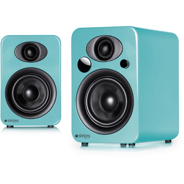 Steljes Audio NS3  Bluetooth Duo Speakers  - Lagoon Blue