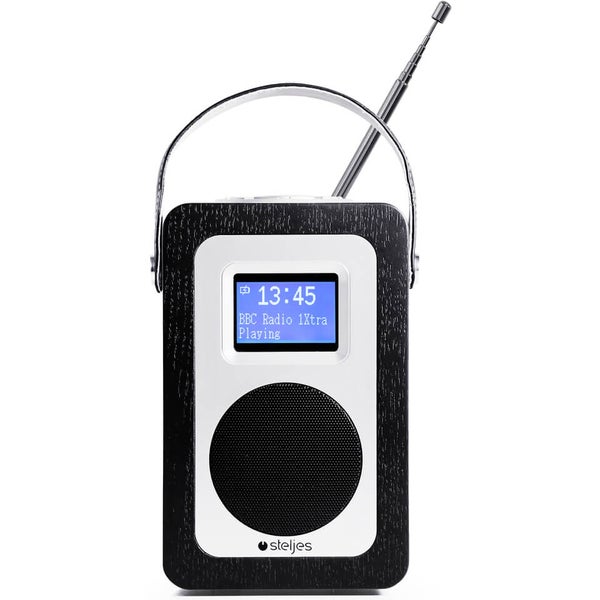 Steljes Audio SA20 Bluetooth Portable Radio (DAB/DAB+/FM) - Black Oak 