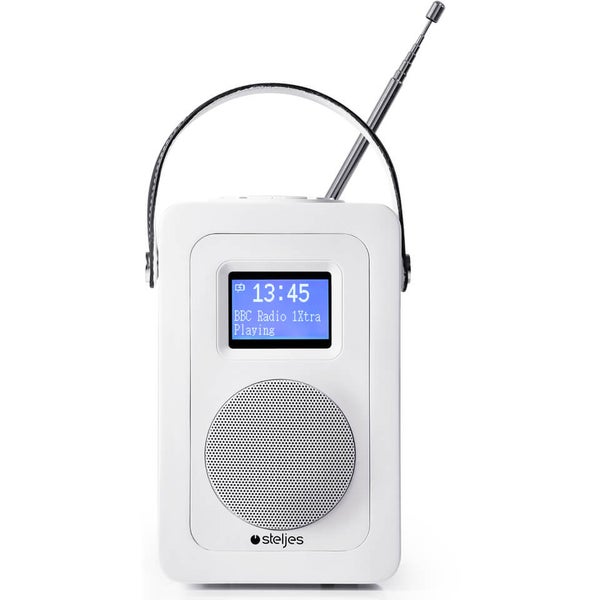 Steljes Audio SA20 Bluetooth Portable Radio (DAB/DAB+/FM) - Matte White 