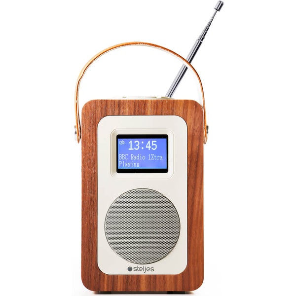 Steljes Audio SA20 Bluetooth Portable Radio (DAB/DAB+/FM) - Walnut