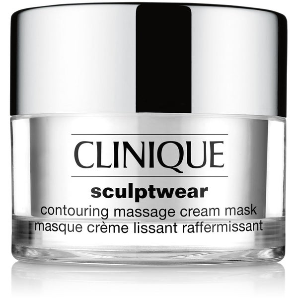Clinique Sculptwear Contouring Massage Cream Mask -voidemainen kasvonaamio (50ml)