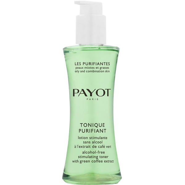 PAYOT Les Purifiantes Tonique Purifiant Lotion Stimulante Sans Alcool à l’extrait de Café Vert (200ml)