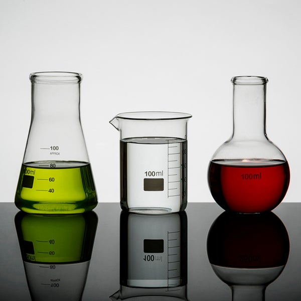 Lab Mini Science Flasks (Set of 3) (100ml)