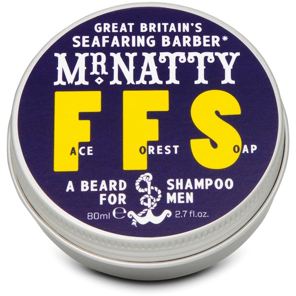 Champú para Barba Face Forest Soap de Mr Natty 80 ml