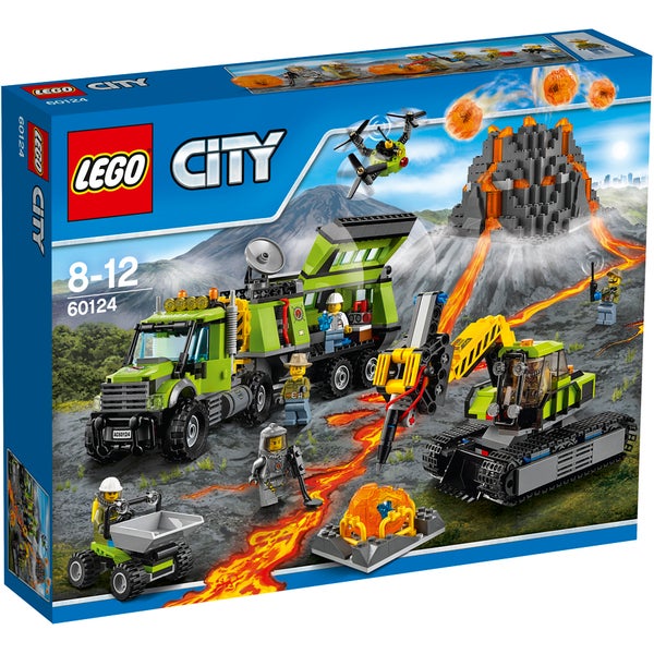LEGO City: Vulkaan onderzoeksbasis (60124)