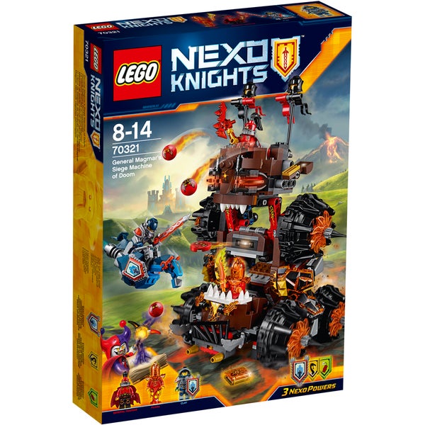 LEGO Nexo Knights : La machine de malheur du Général Magmar (70321)