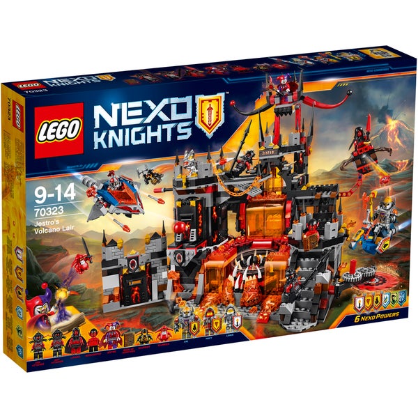 LEGO Nexo Knights: Le repaire volcanique de Jestro (70323)