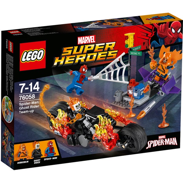 LEGO Superheroes: Spider-Man: Ghost Rider samenwerking (76058)
