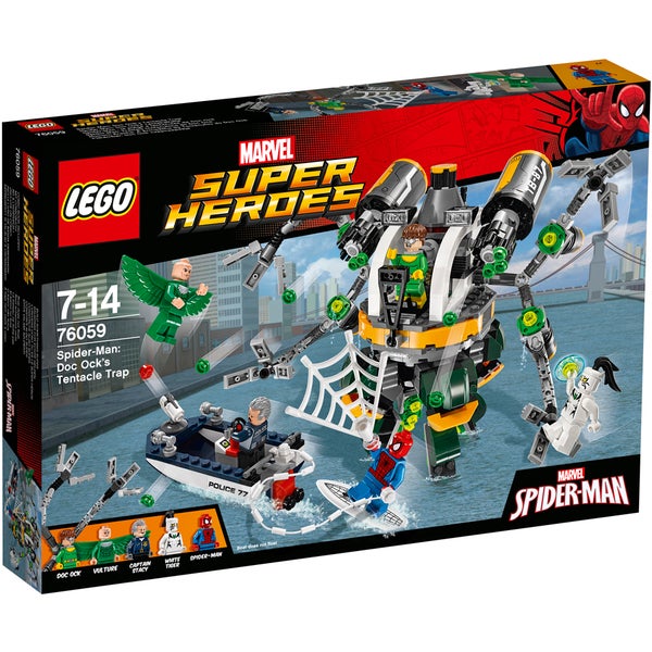 LEGO Superheroes: Spider-Man le piège à  tentacules de Doc Ock (76059)