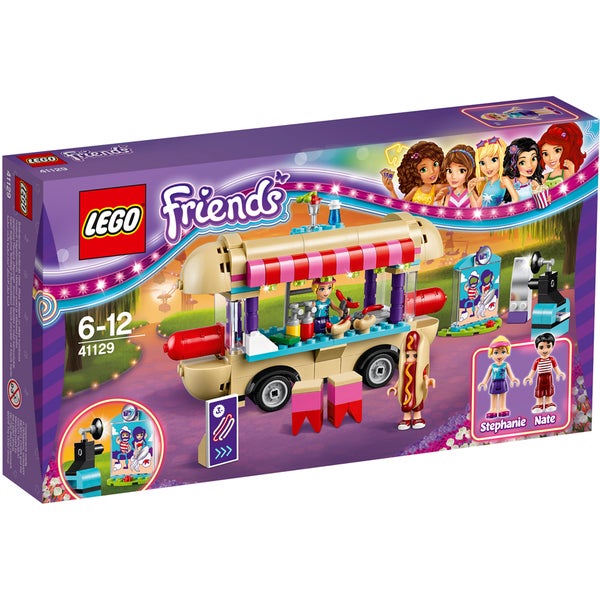 LEGO Friends: La camionnette à hot-dogs du parc d'attractions (41129)